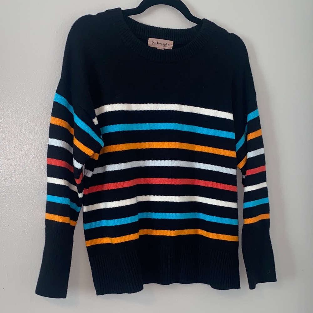 Philosophy Multicolor Striped Sweater